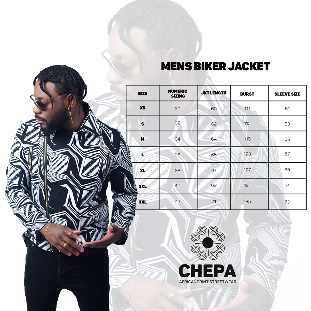 Mens - Setšhaba Biker Jacket – Chepa Streetwear