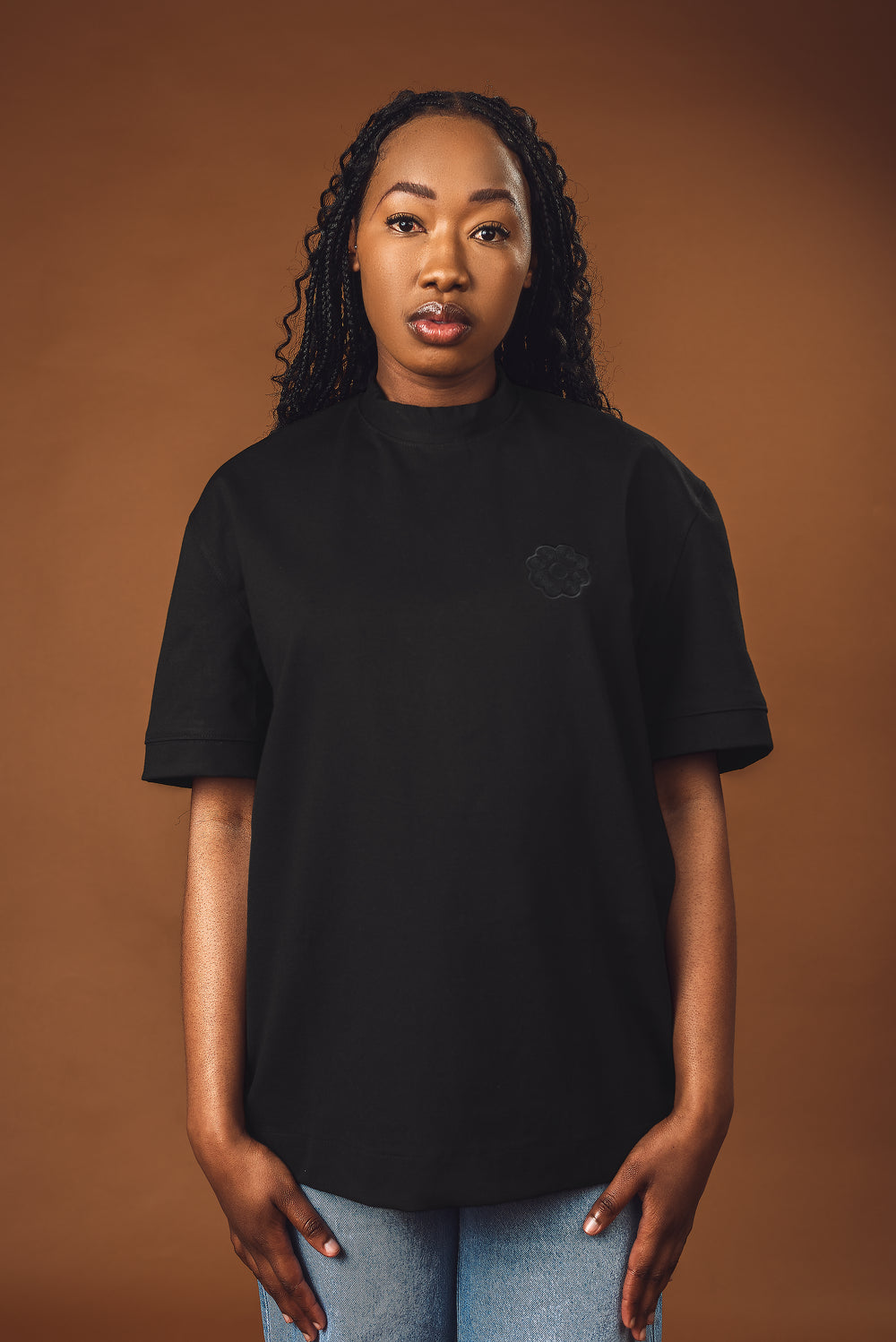 The black Lush Tee