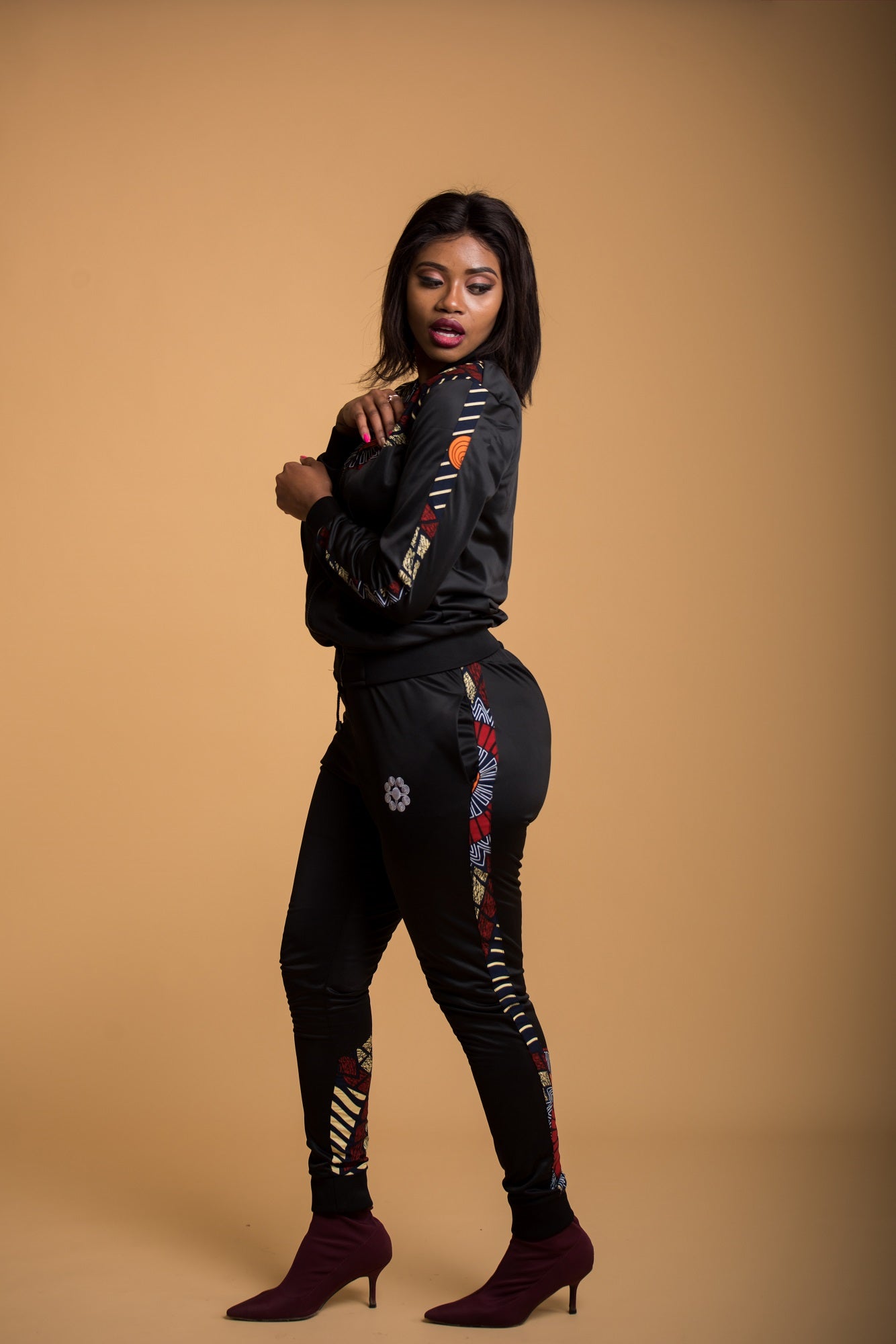 Black tracksuit ladies shop