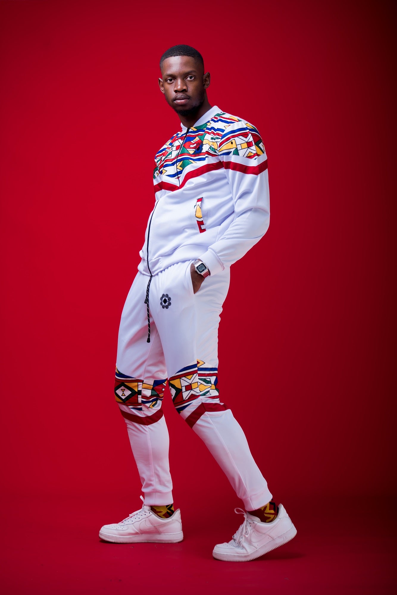 White tracksuit set new arrivals